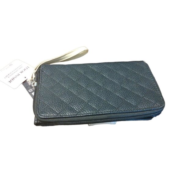 Stone Mountain Multi-purpose Cell Phone Pocket Black Wallet - Picture 2 of 7